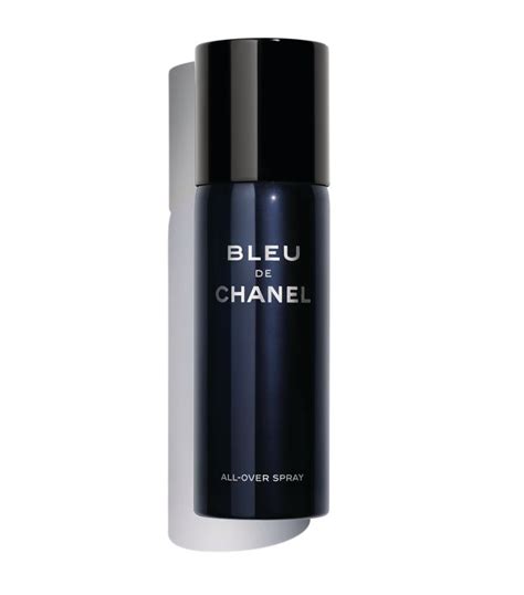 chanel mens deodorant spray|chanel bleu all over spray.